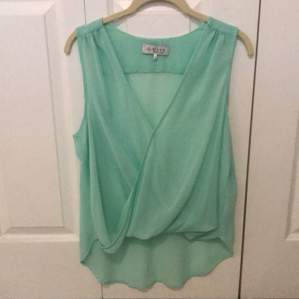 WAYF sleeveless blouse - Sz. M